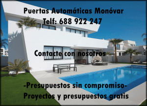 Puertas Automáticas Monóvar